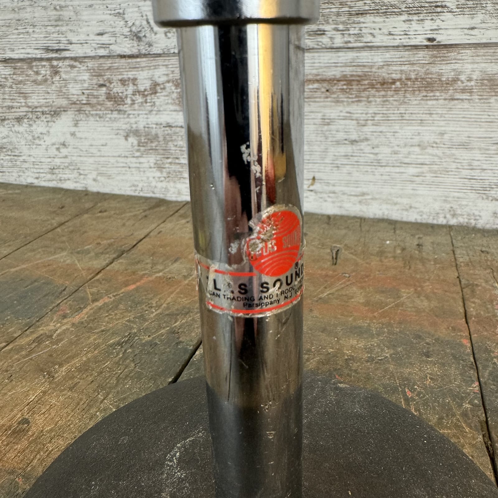 1960's Shure 55SW Unidyne Dynamic Microphone With Stand & Original Pouch