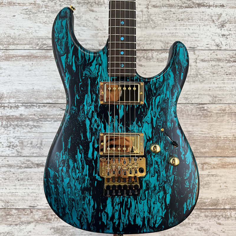 James Tyler Studio Elite HD-P 2023 - Black Shear w/ Turquoise Tint