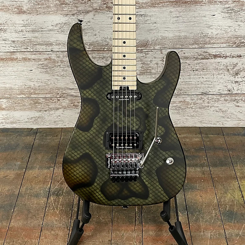 Charvel Warren DeMartini Signature Pro-Mod Snake Snakeskin Graphic w/Gig Bag