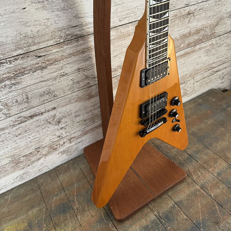 Gibson Dave Mustaine Signature "Rust in Peace" Flying V EXP 2021 - Present - Antique Natural