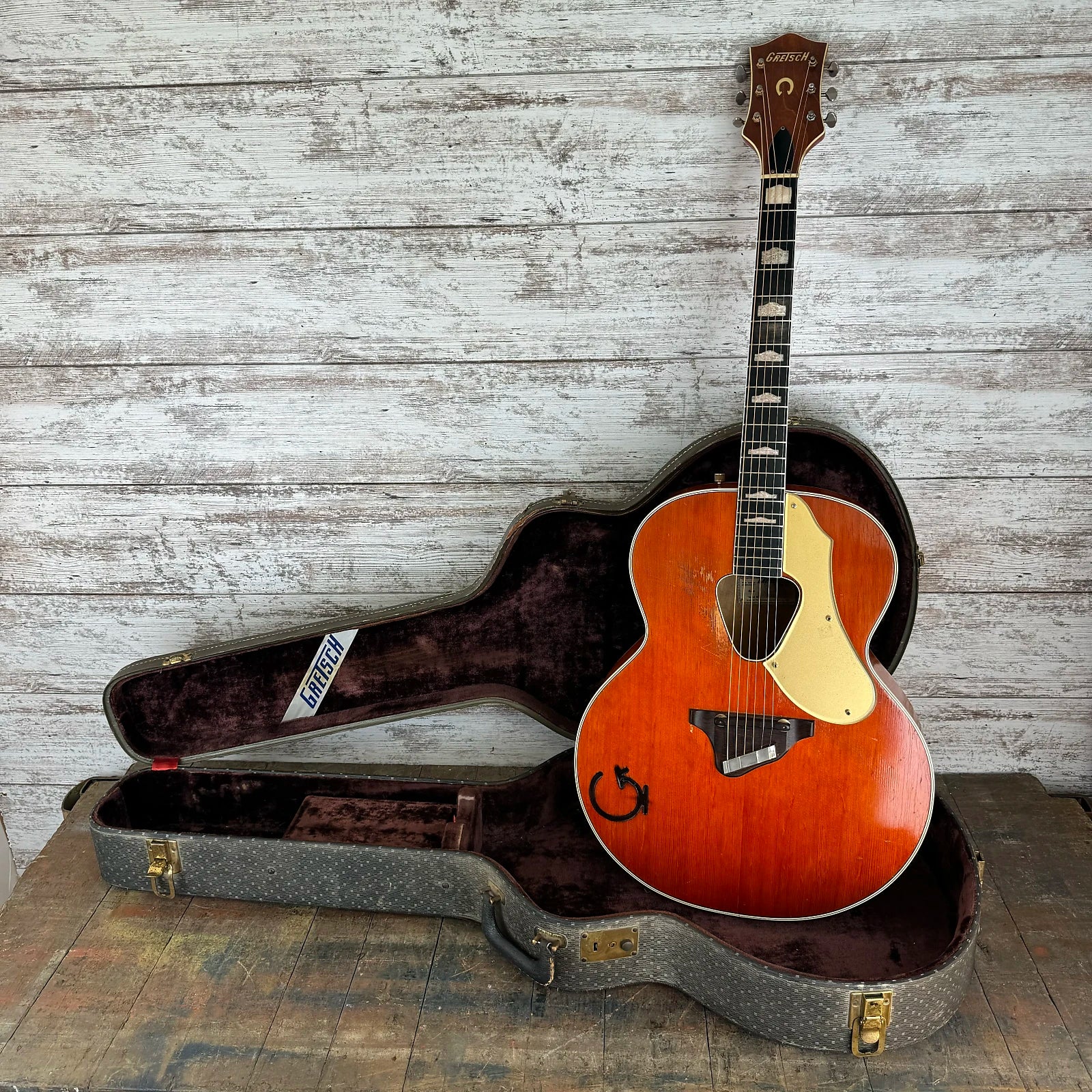 Gretsch vintage 1957 Rancher Western Orange