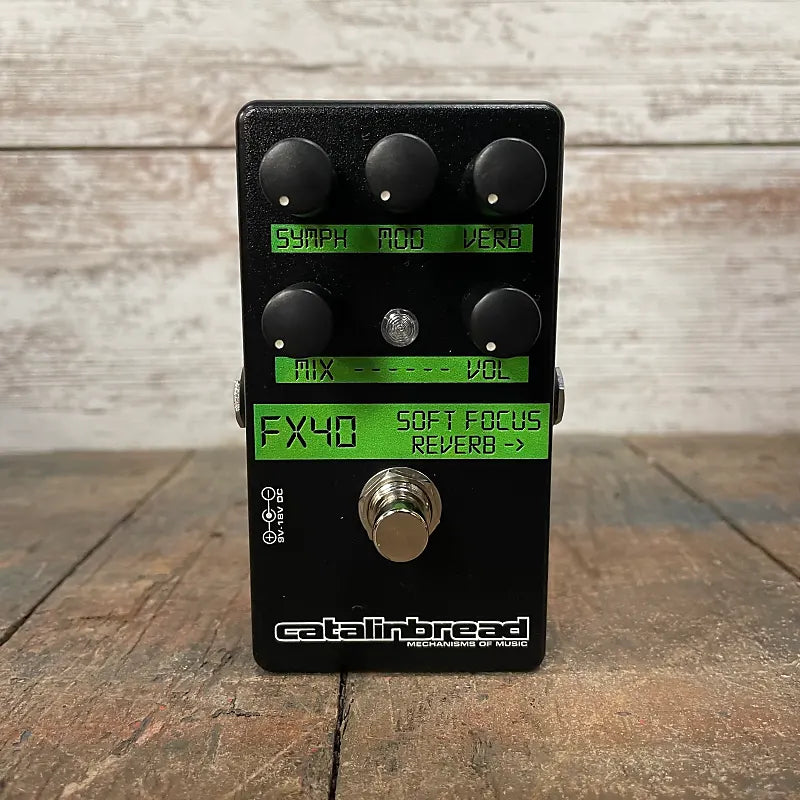 Catalinbread Soft Focus Reverb w/Free Ernie Ball Patch Cable