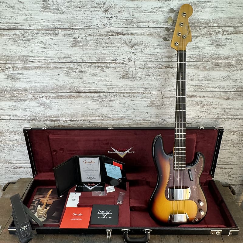 Fender Custom Shop Precision Bass PB プレベ Fender Custom Shop Limited-edition '63 Precision Bass Heavy Relic