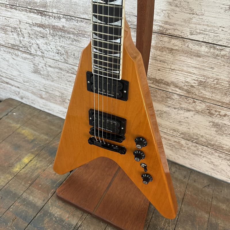 Gibson Dave Mustaine Signature "Rust in Peace" Flying V EXP 2021 - Present - Antique Natural